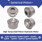 QJM Spherical Piston Hydraulic Motor Manufacturer in Ahmedabad Mumbai Pune Chennai Bangalore Hyderabad Delhi Nashik Kolkata Nagpur Coimbatore India